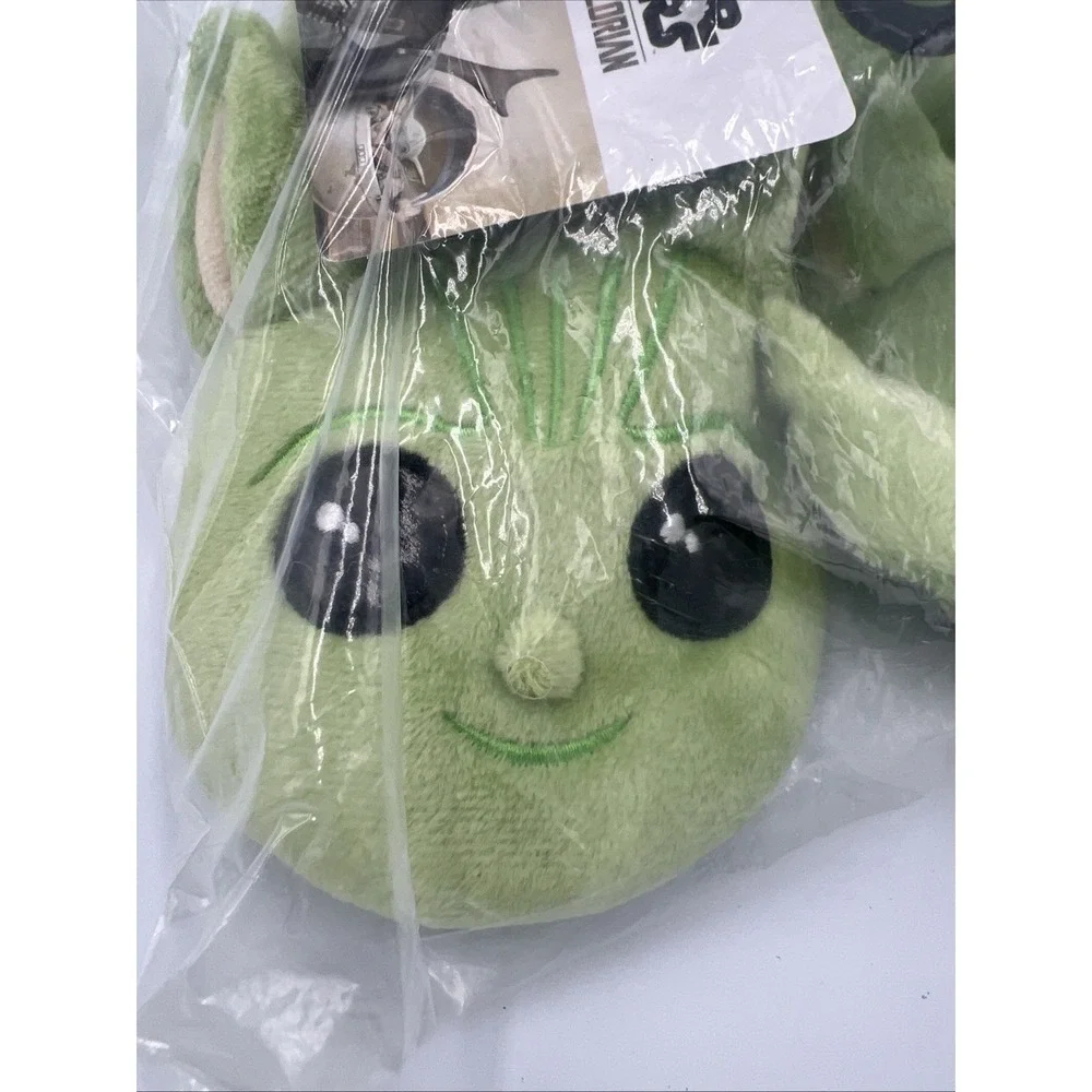 Disney Star Wars The Mandalorian Baby Yoda Grogu Slippers Kid Toddler Lg9-10 NWT